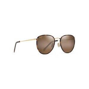 Maui Jim Noni Polarized Aviator Sunglasses Tortoise with Gold